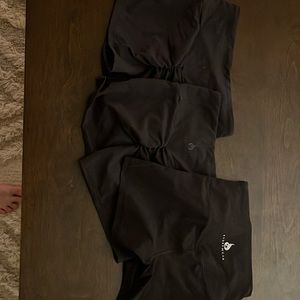 Two scrunch butt shorts and one nkd shorts